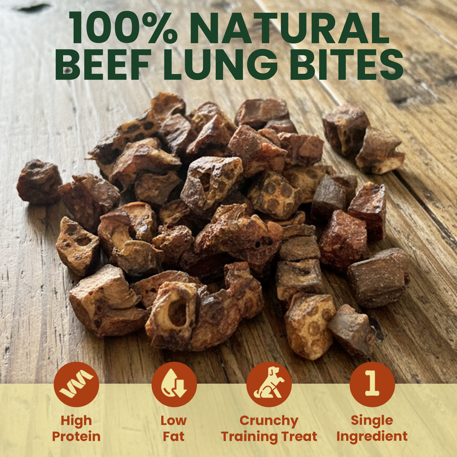 Beef Lung Standard (1 lb)